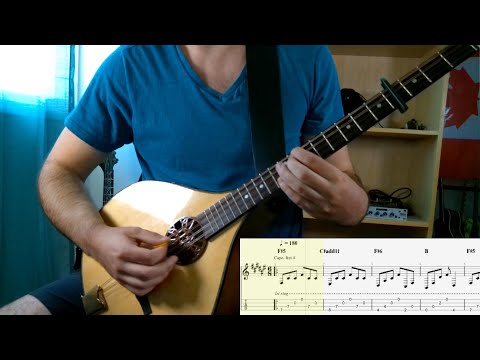 Creggan White Hare Verse Tutorial || Irish Bouzouki || Lesson Part 2