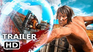 PS4 - Attack On Titan 2 Action Trailer (2018)