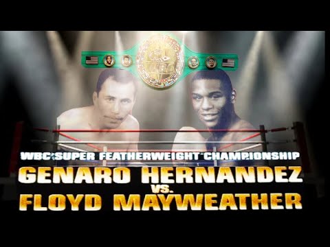 Floyd Mayweather vs Genaro Hernandez highlights (PBL 1st Title Fight)