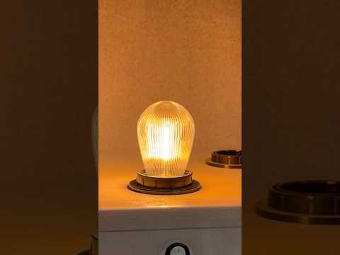 LED лампа Edisons ST45 Ripple E27 2W 2200K прозрачная пластиковая колба