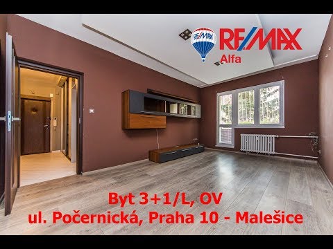 PRODÁNO - Prodej bytu 3+1/L, 69 m2, OV, ul. Počernická, Praha 10 - Malešice