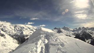 preview picture of video 'Sci Alpinismo; Monte FACCIABELLA, 2.619 mt; Val d'Ayas; Valle d'Aosta'