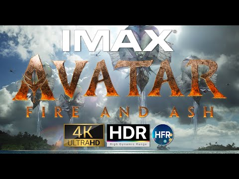 Avatar Fire & Ash IMAX 4K HDR HFR (TrueCut Motion) 48FPS - Trailer 01