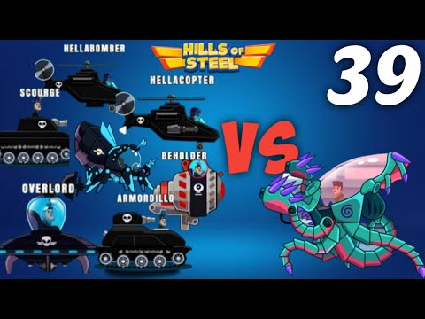 Kraken Tank Vs All Bosses | Hills Of Steel | Boss Rush Mode Part 39