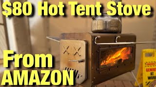 Cheapest HOT TENT STOVE on AMAZON 2025