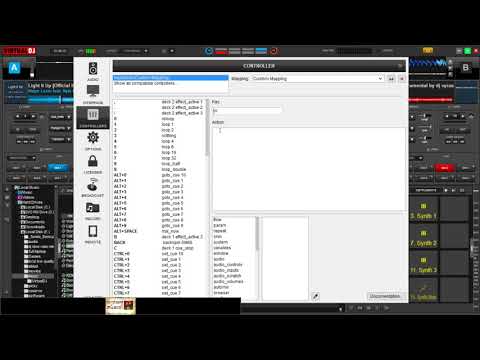 how to set up volume keys faders on virtual dj 8