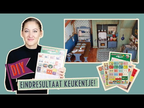 Complete Kitchen — Final Result with Die-Cuts