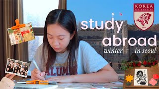 a week in korea university | winter study abroad in seoul, lotte world, cafes & classes