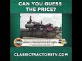 Guess The Price? Advance Rumley Universal Engine