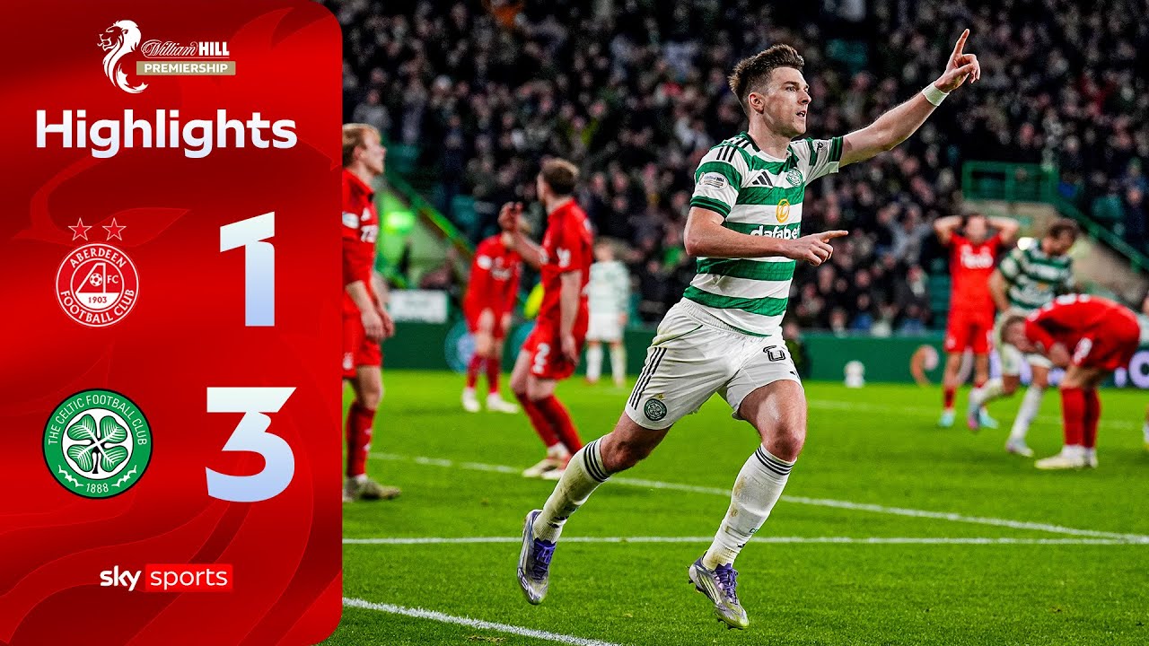Late show gives Nancy first Celtic win! 🟢 | Aberdeen 1-3 Celtic | Scottish Premiership Highlights