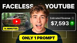 How I Made $7,593 with A Faceless Ai YouTube Video (COPY ME)
