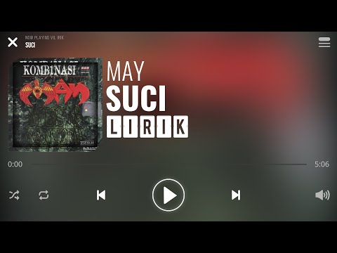 May - Suci [Lirik]