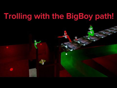 Trolling with the BigBoy path in Big Scary￼!