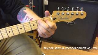 Video thumbnail for Fender Special Edition Deluxe Ash Telecaster - Butterscotch Blonde by Morrell Music Company