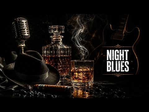 Slow Blues & Whiskey Mood ~ Soulful Guitar Instrumental, Late Night Jazz Lounge