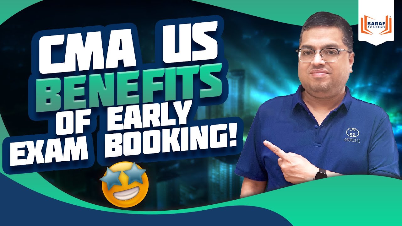 CMA US Exam Booking || Benefits of Early Exam Booking! 🤩