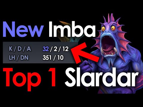 32 KILLS BROKEN SLARDAR OFFLANE GAMEPLAY 🔥 DOTA 2 PATCH 7.40