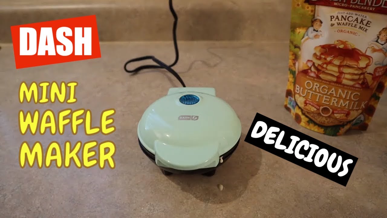 DASH Mini Waffle Maker  2020 | Unboxing and How to Use | Review | Bought on AMAZON