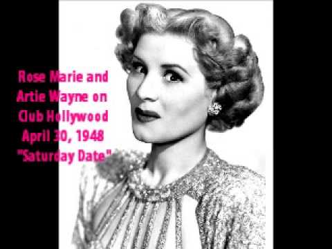 Rose Marie with Artie Wayne | Saturday Date