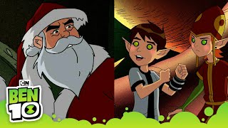 Granpa Max is forced to be SANTA | Classic Ben 10 | Cartoon Network