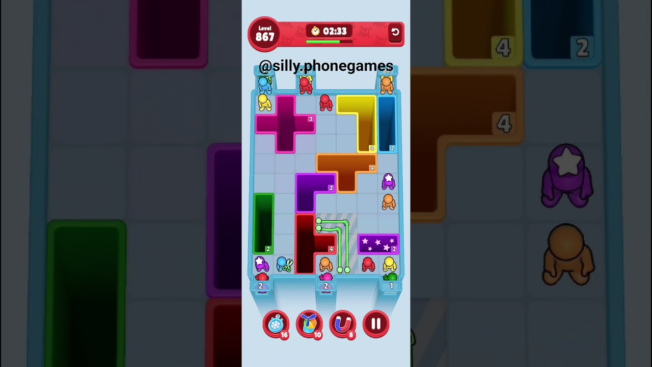 Drop Away Level 867 Walkthrough Solution