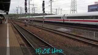 preview picture of video '3x ICE's + 1x TGV Vaihingen Enz 8.10.14 15:05 - 15:11 Uhr'