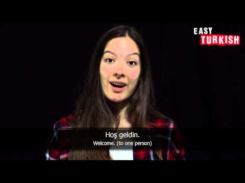 10 Phrases to greet somebody in Turkish - Easy Turkish Basic Phrases (2)