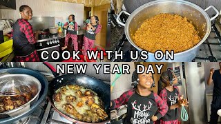 Cook Nigerian Jellof Rice with US | Happy New Year 2025