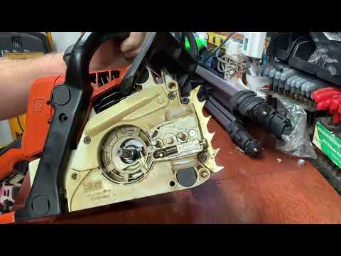 This Stihl 021 chainsaw wont oil the bar