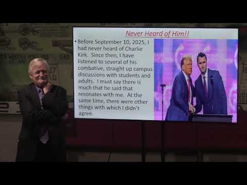 Charlie Kirk: My Turn- Pastor Bill Hughes