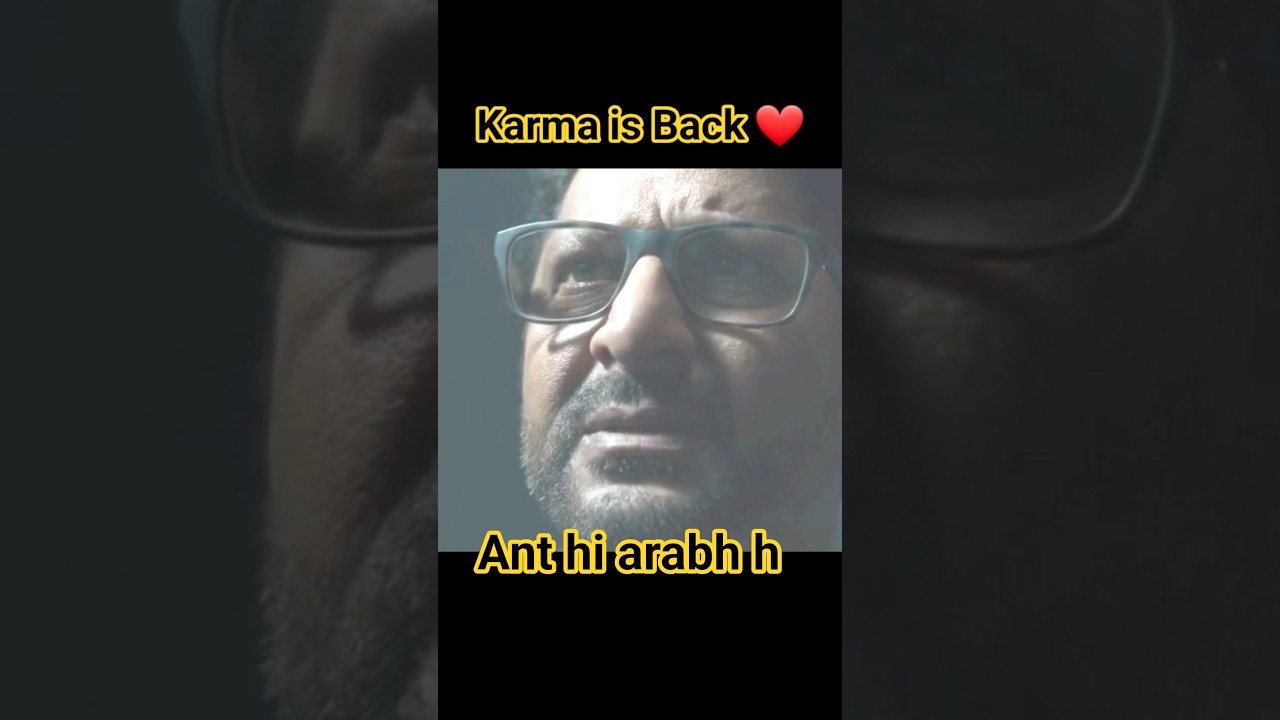 Karma is Back ❤ Asur famous dialogue 🥶 #shorts #mirzapur #Asur  #attitude