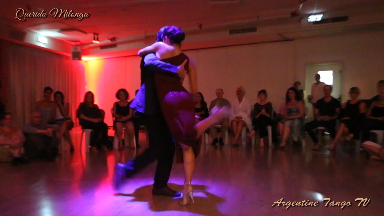 Lorena Tarantino y Gianpiero Ya Galdi  - Tango - (1/4) - Querido Milonga, Tel-Aviv - 17-09-2019