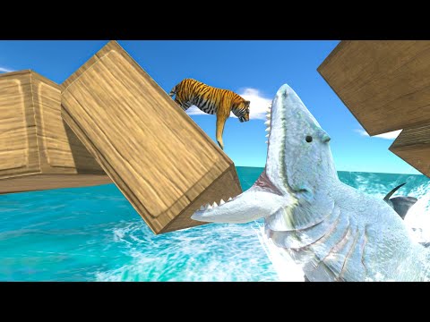 DANGER! Run Away from Aquatic Enemies - Animal Revolt Battle Simulator