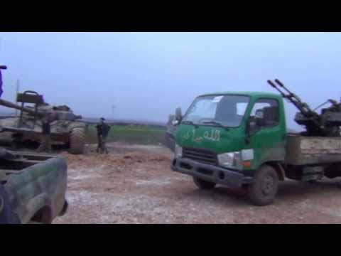 استعدادات وتحضيرات مقاتلي تجمع ثوار الأتارب وجيش المجاهدين لبدء العمليات العسكرية لتحرير الفوج 46 من تنظيم داعش