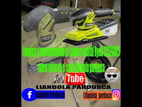 Miniatura del vídeo: mantenimiento de lijadora orbital y limpieza básica