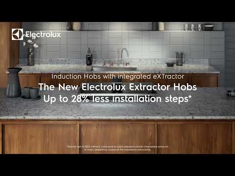 Electrolux Induction Hobs with Integrated Extractor: Best-in-class installation