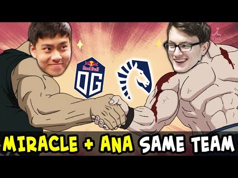 MIRACLE + ANA same team — LIQUID + OG, Ana BACK to EU for TI9?