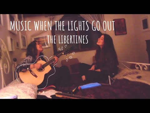 music when the lights go out - the libertines (cover by gi & vitoria)