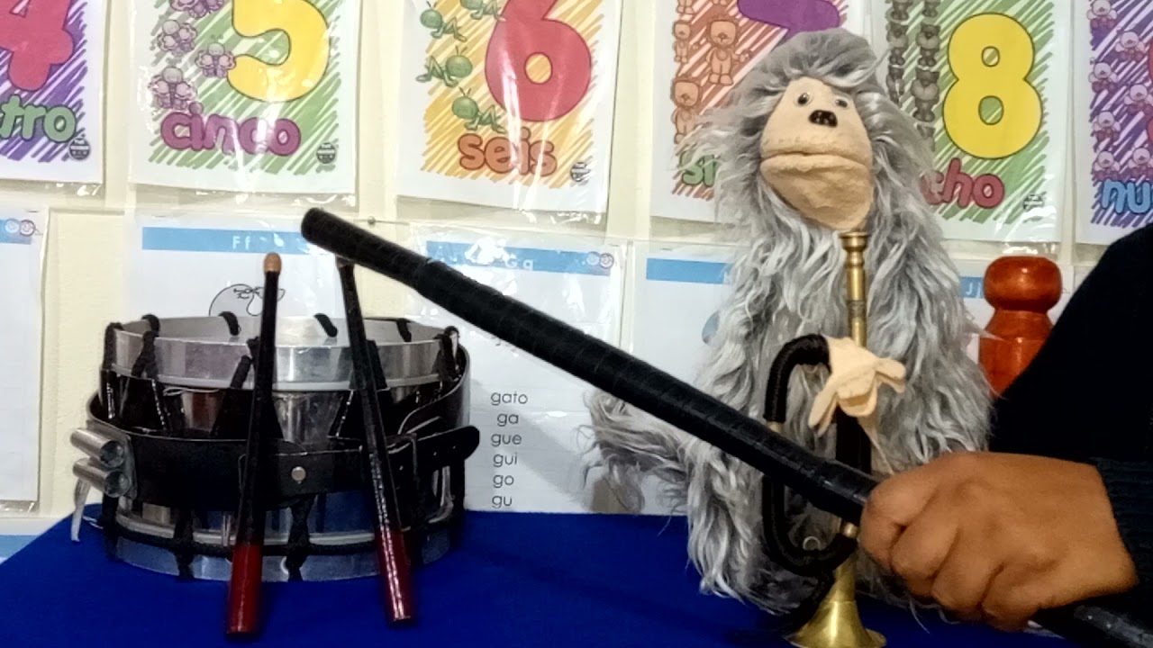 Partes de la baqueta