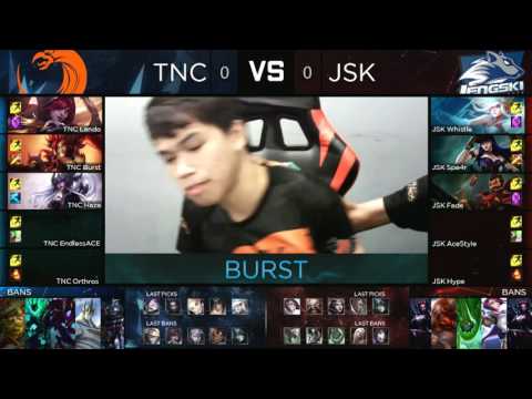 Pro Gaming Series 2017 Summer Split Week 2 Day 2 - TNC vs JSK