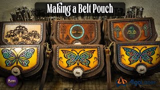 Make a Leather Belt Bag from Scratch – Easy DIY Purse Project