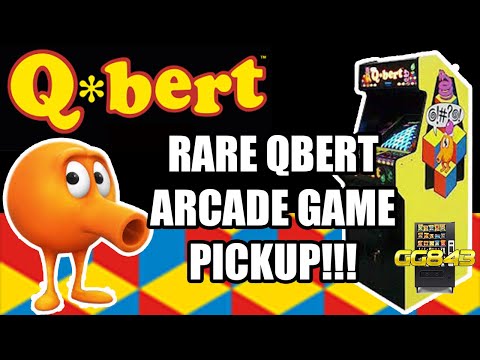 RARE QBERT ARCADE GAME PICKUP! THIS ONE IS ALREADY FAMOUS!!!!