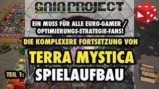 Gaia Project: Ein Terra Mystica Spiel - Teil 1: Spielaufbau (inklusive Automa-Solo-Variante)