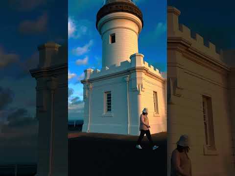 Sunset 🌅 Cape Byron Light house, Byron Bay, NSW Australia 🇦🇺 #shortsvideo