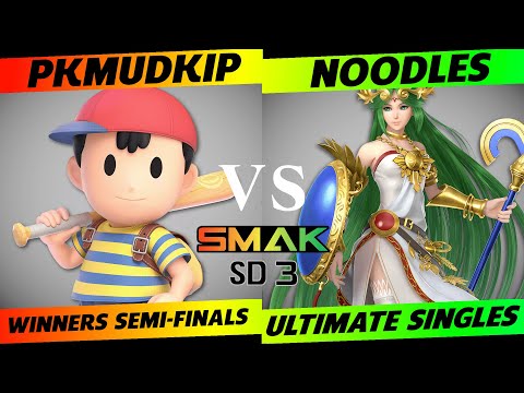 SMAK-SD3 Winners Semi-Finals - PKMudkip (Ness) vs. NoodleS (Palutena) - SSBU