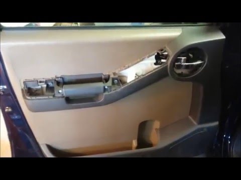 Nissan Xterra how to replace window regulator/remove door panel