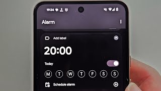 How To Set Alarm in Google Pixel 8