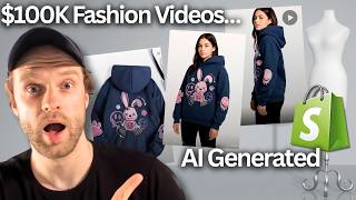 Generate $100K Clothing Product Ads Made with AI (No Photoshoots Needed)