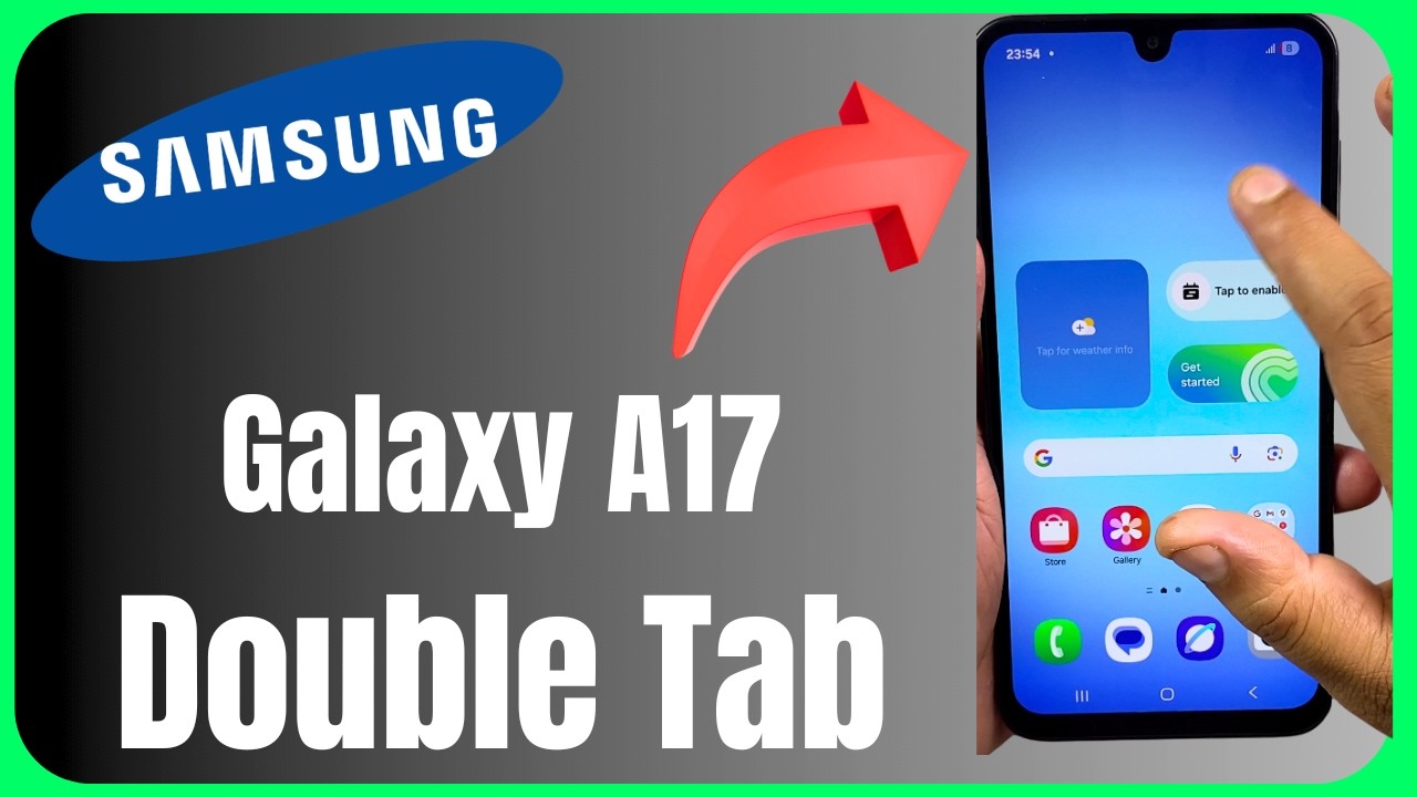 ⚡ Samsung Galaxy A17 Power Key Double Tap Settings 😱 | Hidden Shortcut Feature! 📱🔥