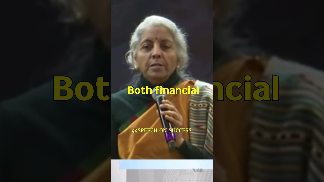 Essential Skills for Aspiring Entrepreneurs | Nirmala Sitharaman ✨